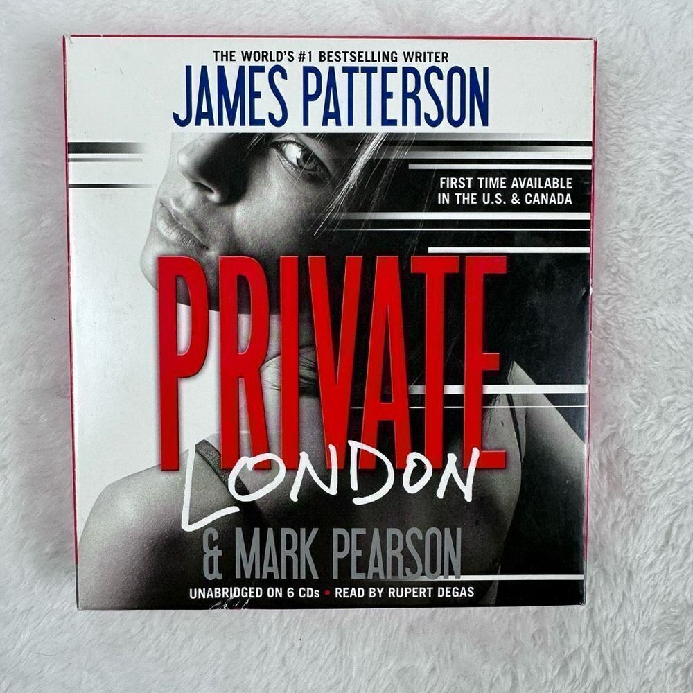 Private London James Patterson and Mark Pearson 6 Disc Audiobooks‎